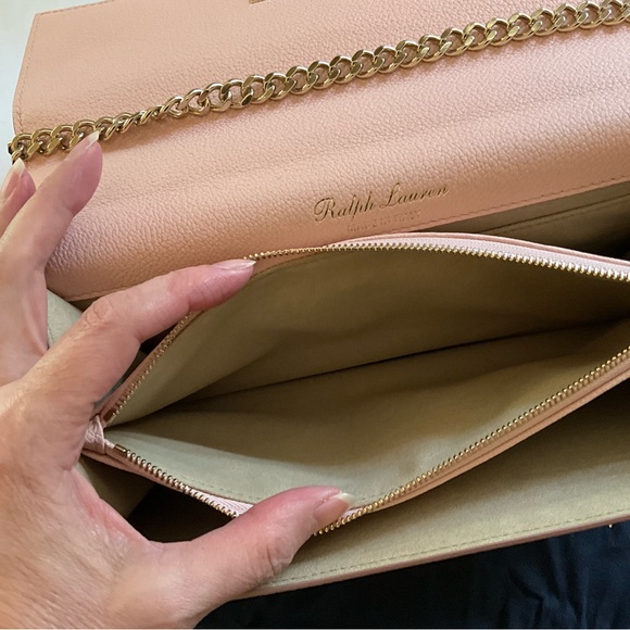 Ralph Lauren Collection Pink Chain Shoulder Bag NWT - Picture 9 of 16